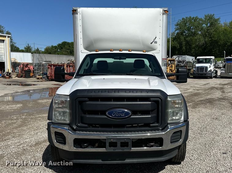 image for item EA4837 2014 Ford F450 Super Duty box truck