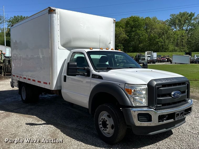 image for item EA4837 2014 Ford F450 Super Duty box truck