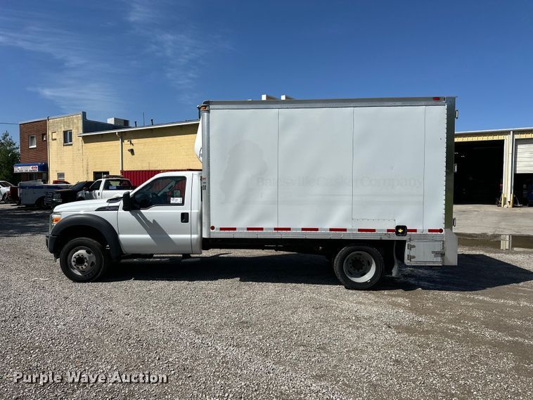 image for item EA4837 2014 Ford F450 Super Duty box truck