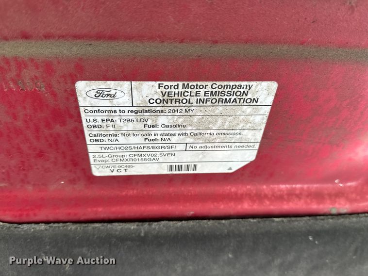 image for item EA4841 2012 Ford Fusion SE 