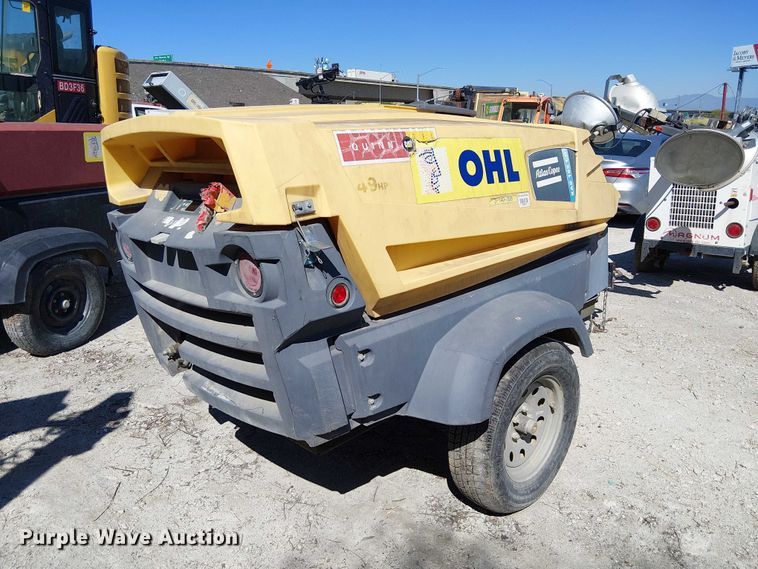 image for item EE5306 2019 Atlas Copco XAS 185 air compressor