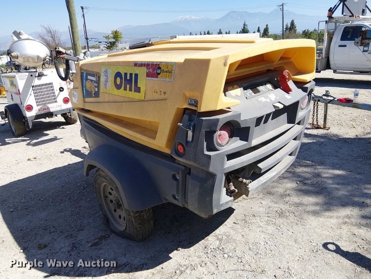 image for item EE5306 2019 Atlas Copco XAS 185 air compressor