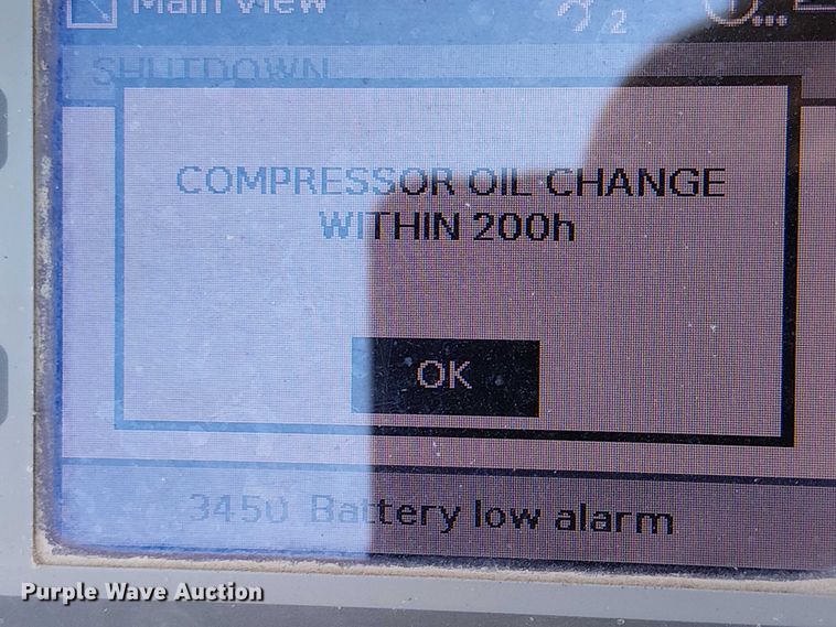 image for item EE5306 2019 Atlas Copco XAS 185 air compressor