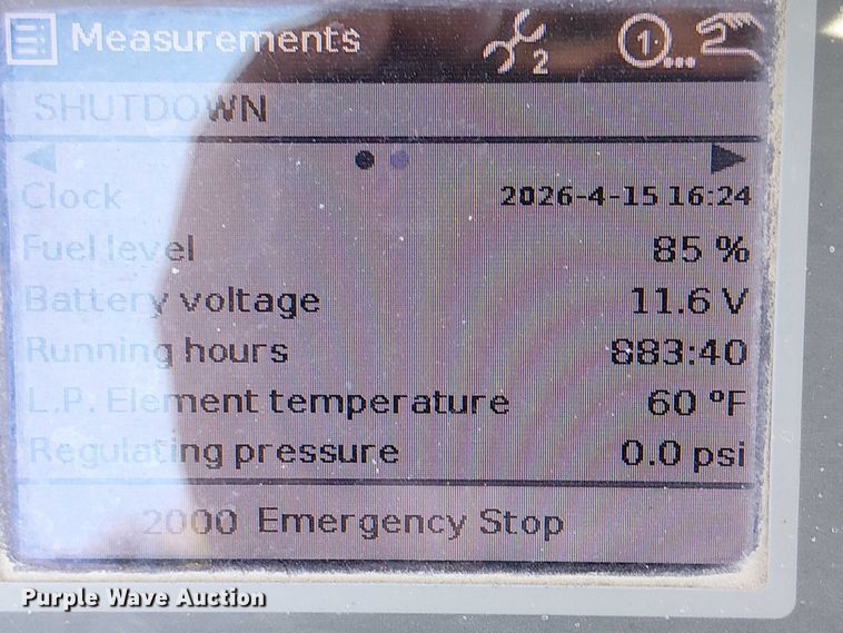 image for item EE5306 2019 Atlas Copco XAS 185 air compressor
