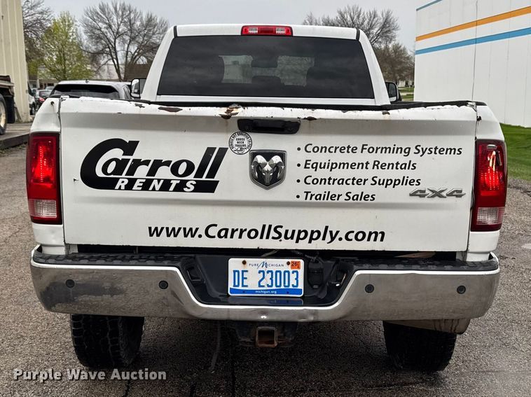 image for item EF2459 2014 RAM 2500 Crew Cab pickup truck