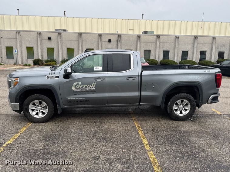 image for item EF2460 2019 GMC Sierra 1500 Ext. Cab pickup truck
