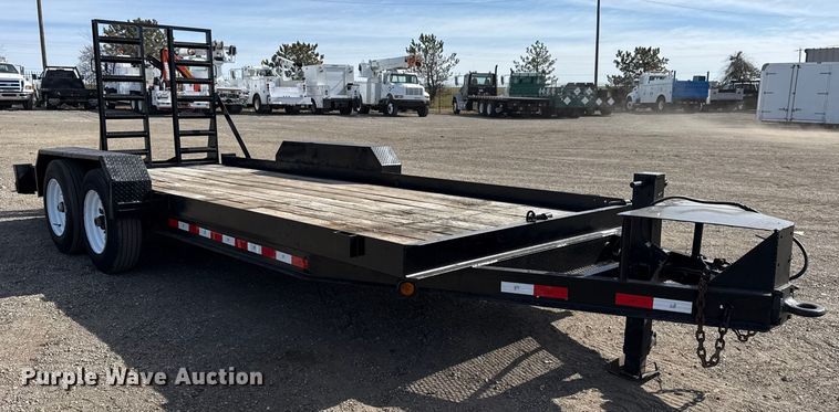 image for item EG2111 2015 Custom Heavy Haul by Lucon Inc. 7T182H8W equipment trailer