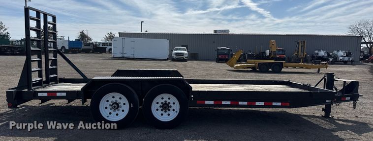 image for item EG2111 2015 Custom Heavy Haul by Lucon Inc. 7T182H8W equipment trailer