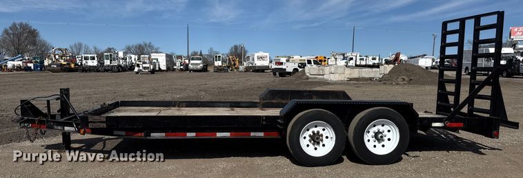 image for item EG2111 2015 Custom Heavy Haul by Lucon Inc. 7T182H8W equipment trailer