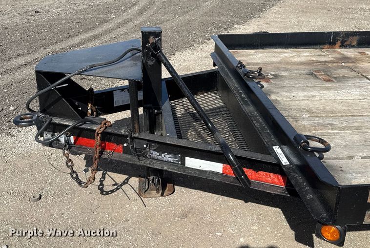 image for item EG2111 2015 Custom Heavy Haul by Lucon Inc. 7T182H8W equipment trailer