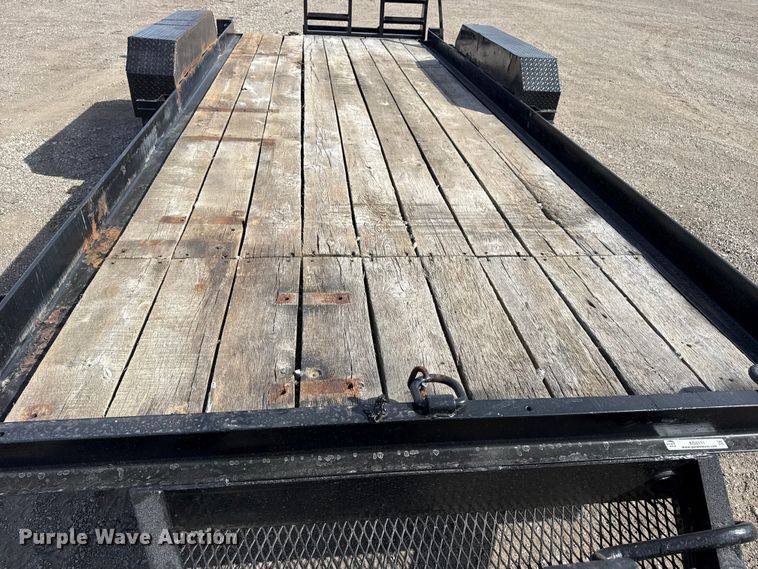 image for item EG2111 2015 Custom Heavy Haul by Lucon Inc. 7T182H8W equipment trailer