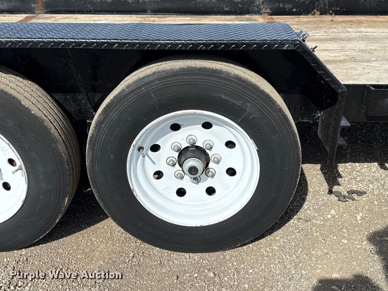 image for item EG2111 2015 Custom Heavy Haul by Lucon Inc. 7T182H8W equipment trailer