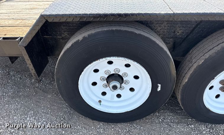 image for item EG2111 2015 Custom Heavy Haul by Lucon Inc. 7T182H8W equipment trailer