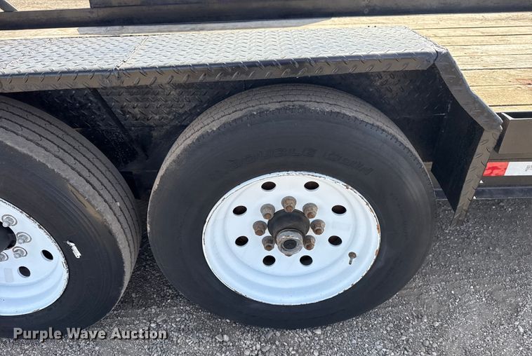 image for item EG2111 2015 Custom Heavy Haul by Lucon Inc. 7T182H8W equipment trailer