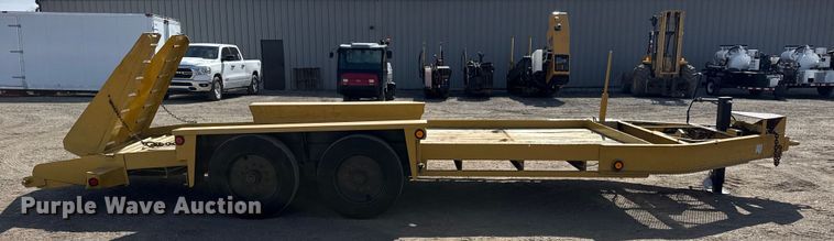 image for item EG2112 2005 Belshe equipment trailer