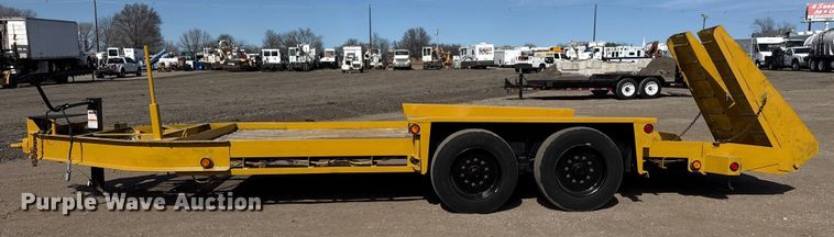 image for item EG2112 2005 Belshe equipment trailer