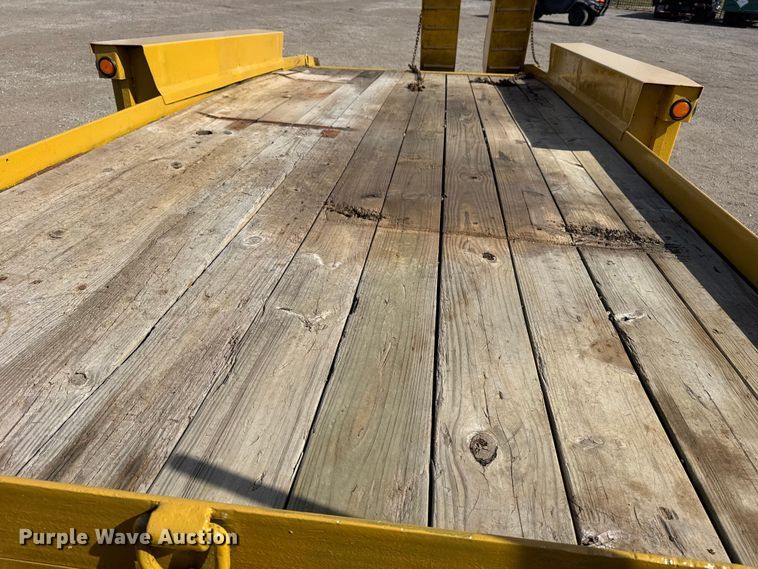 image for item EG2112 2005 Belshe equipment trailer