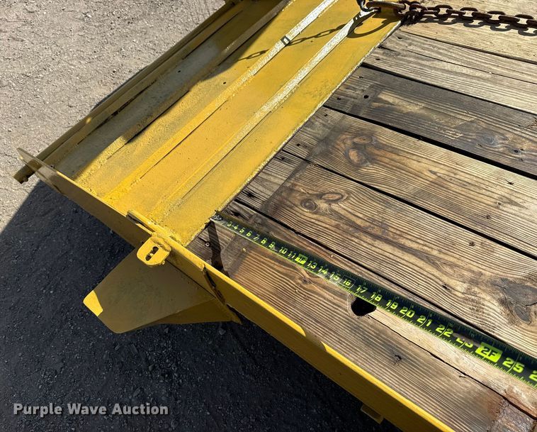 image for item EG2112 2005 Belshe equipment trailer