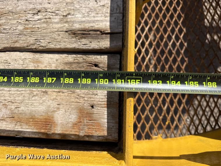 image for item EG2112 2005 Belshe equipment trailer