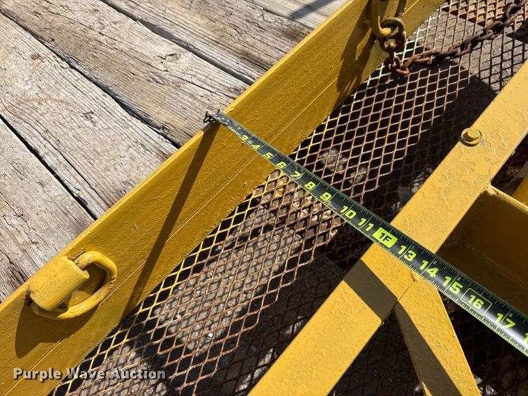 image for item EG2112 2005 Belshe equipment trailer