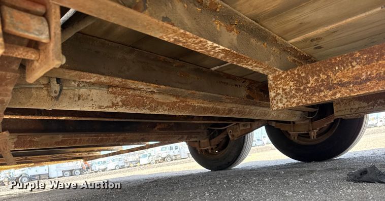 image for item EG2112 2005 Belshe equipment trailer