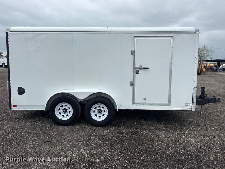 image for item EG8938 2020 Wells Cargo WHD716T3 enclosed cargo trailer