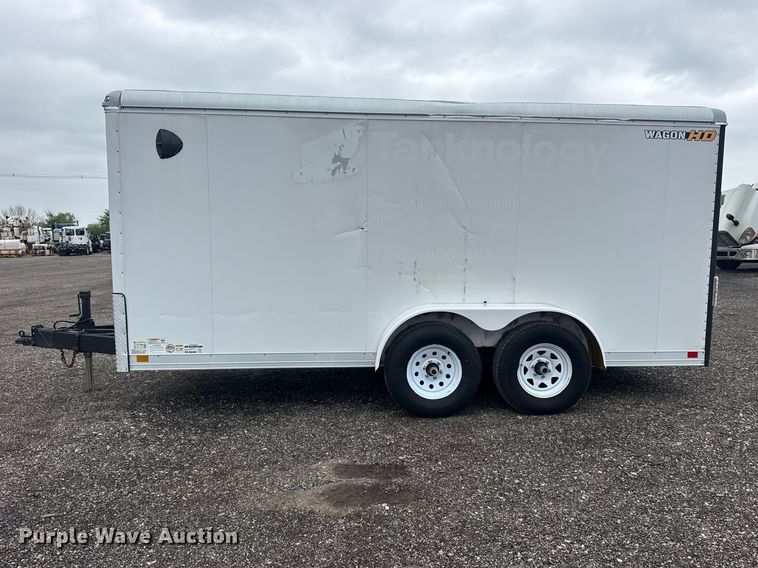 image for item EG8938 2020 Wells Cargo WHD716T3 enclosed cargo trailer