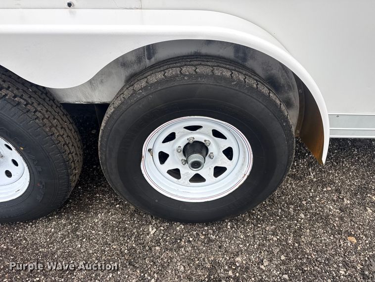 image for item EG8938 2020 Wells Cargo WHD716T3 enclosed cargo trailer