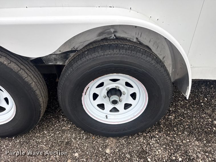 image for item EG8938 2020 Wells Cargo WHD716T3 enclosed cargo trailer