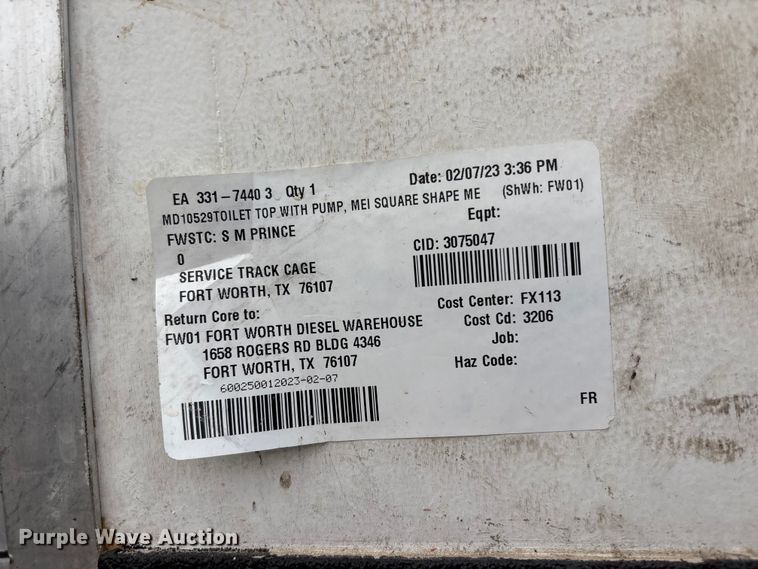 image for item EG8939 2020 Freightliner Business Class M2 Ext. Cab utility / service truck