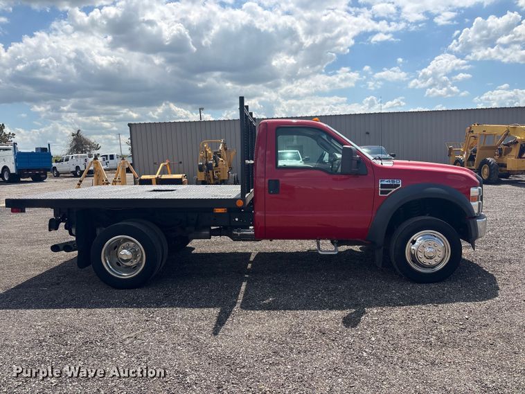 image for item EG8959 2008 Ford F450 Super Duty flatbed truck
