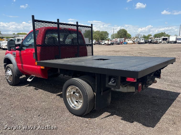 image for item EG8959 2008 Ford F450 Super Duty flatbed truck