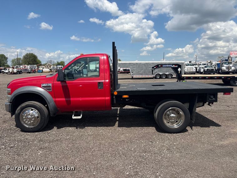 image for item EG8959 2008 Ford F450 Super Duty flatbed truck