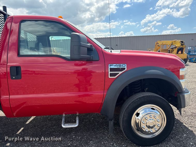 image for item EG8959 2008 Ford F450 Super Duty flatbed truck