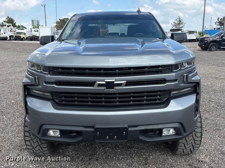 image for item EG8992 2020 Chevrolet Silverado Z71 Texas Edition Crew Cab pickup truck