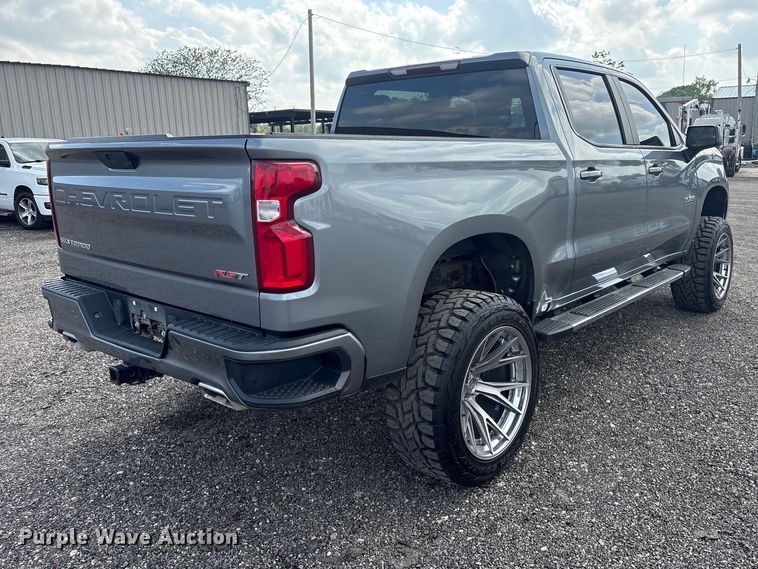 image for item EG8992 2020 Chevrolet Silverado Z71 Texas Edition Crew Cab pickup truck