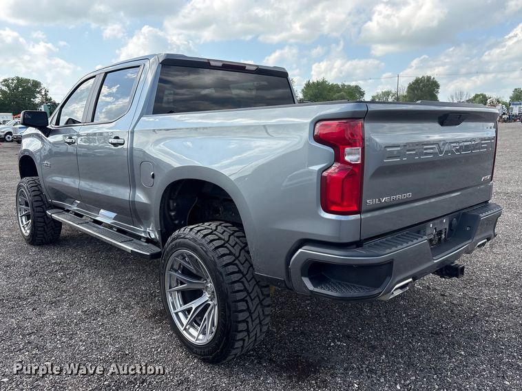 image for item EG8992 2020 Chevrolet Silverado Z71 Texas Edition Crew Cab pickup truck