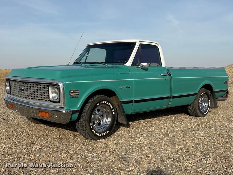 image for item EI5776 1972 Chevrolet C10 pickup truck