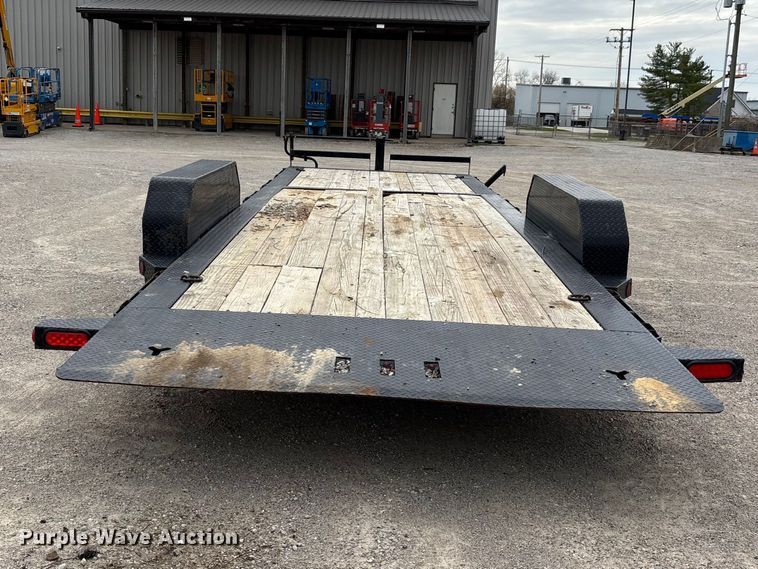 image for item EJ7808 2021 Norstar Iron Bull tilt deck equipment trailer