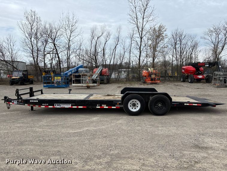 image for item EJ7808 2021 Norstar Iron Bull tilt deck equipment trailer