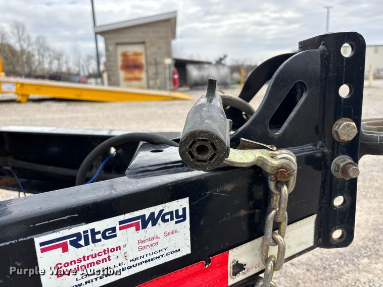 image for item EJ7808 2021 Norstar Iron Bull tilt deck equipment trailer