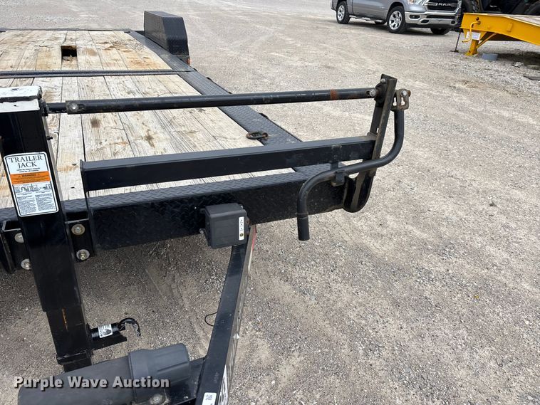 image for item EJ7808 2021 Norstar Iron Bull tilt deck equipment trailer