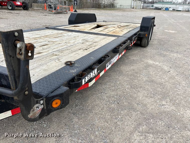 image for item EJ7808 2021 Norstar Iron Bull tilt deck equipment trailer