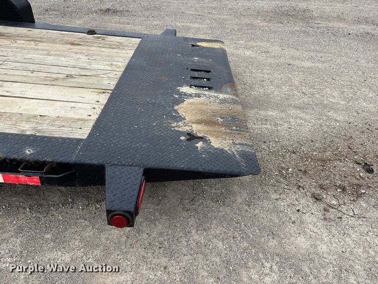 image for item EJ7808 2021 Norstar Iron Bull tilt deck equipment trailer