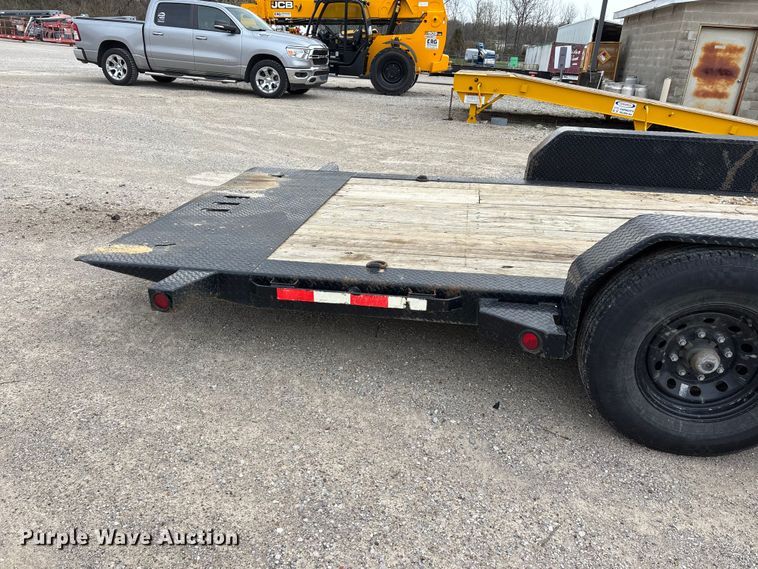 image for item EJ7808 2021 Norstar Iron Bull tilt deck equipment trailer