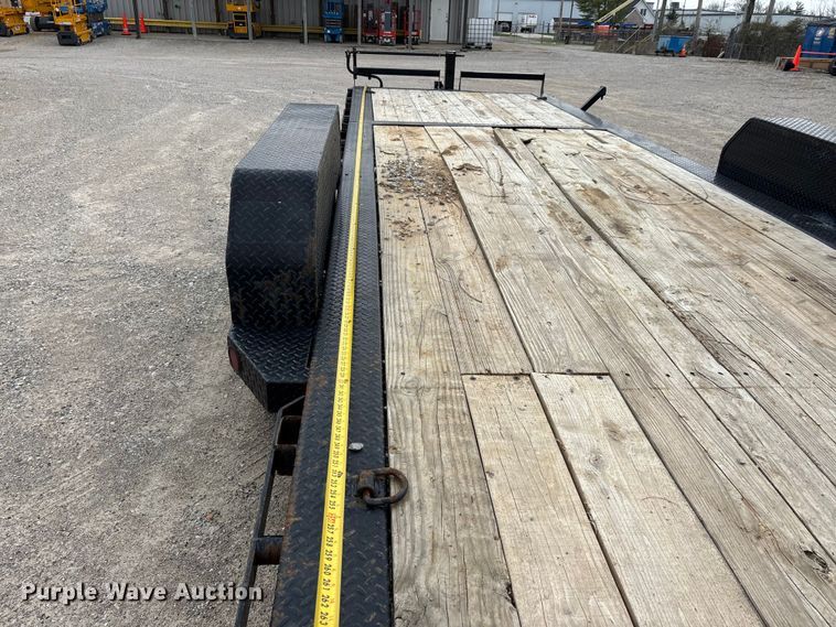 image for item EJ7808 2021 Norstar Iron Bull tilt deck equipment trailer