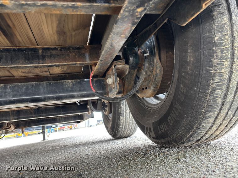 image for item EJ7808 2021 Norstar Iron Bull tilt deck equipment trailer