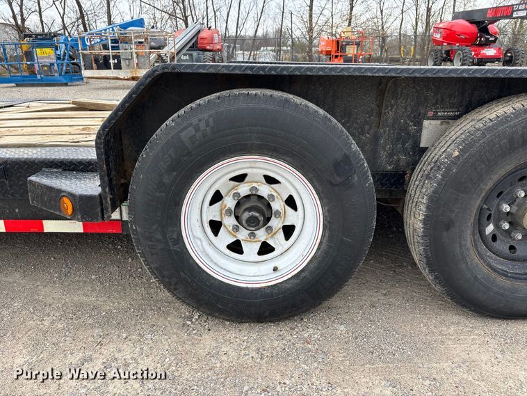 image for item EJ7808 2021 Norstar Iron Bull tilt deck equipment trailer