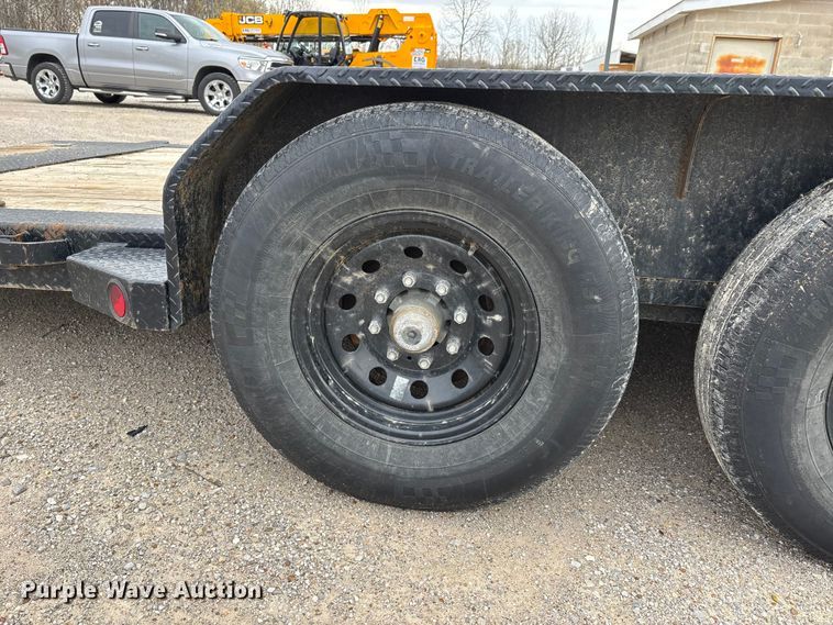 image for item EJ7808 2021 Norstar Iron Bull tilt deck equipment trailer