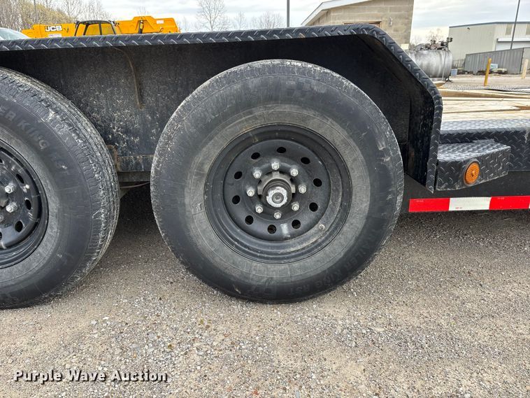 image for item EJ7808 2021 Norstar Iron Bull tilt deck equipment trailer